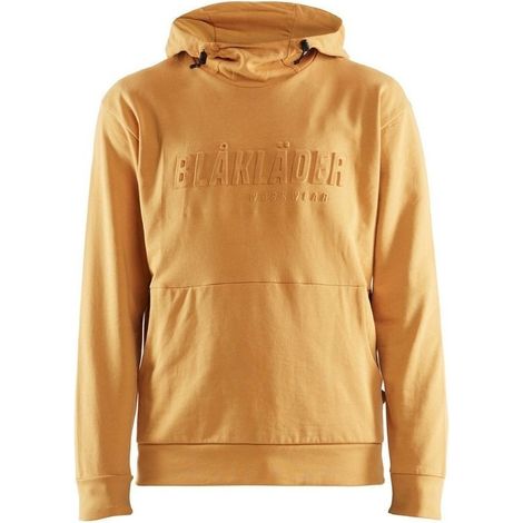 Sweat à capuche imprimé 3D BLAKLADER 3530 - Jaune - L