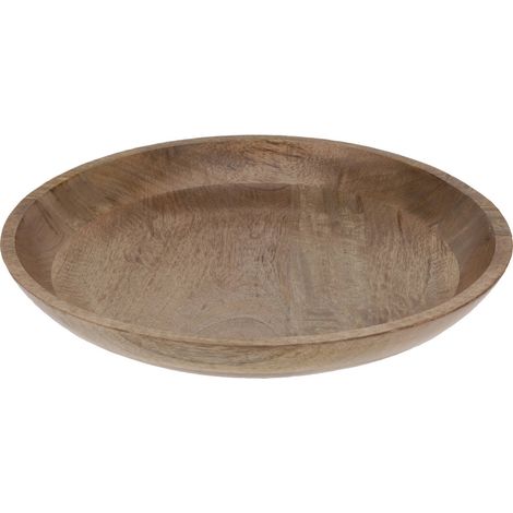 Bol décoratif en bois de manguier, Ø 40 cm