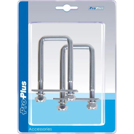 Etrier De Fixation En U 40mm Angulaire Lot De 2 Pièces Dans Blister (1/5)