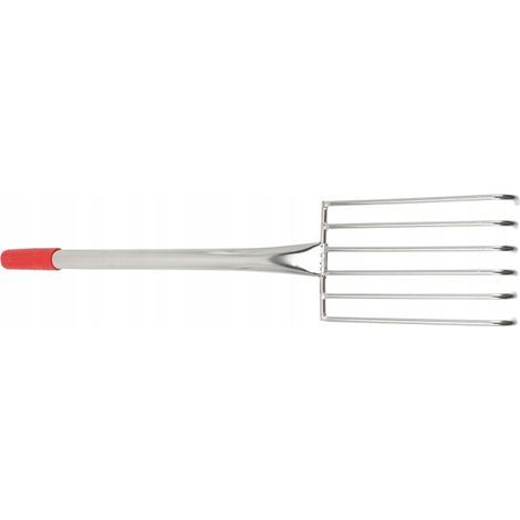 Râteau Jardin Inox Ergonomique Manche Confort (1/4)