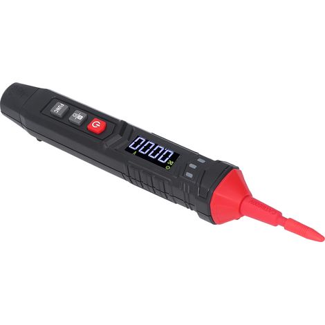 Digitaler Stiftspannungsprüfer, AC/DC-Voltmeter mit Digitalanzeige, Widerstandsmessung, tragbares elektrisches Diagnosegerät (1/5)