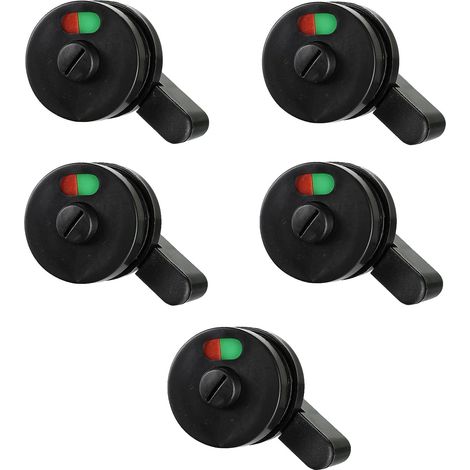 Zonenanzeiger, Türschloss, Sichtschutzanzeiger, WC-Türschloss, 5er-Pack (1/5)