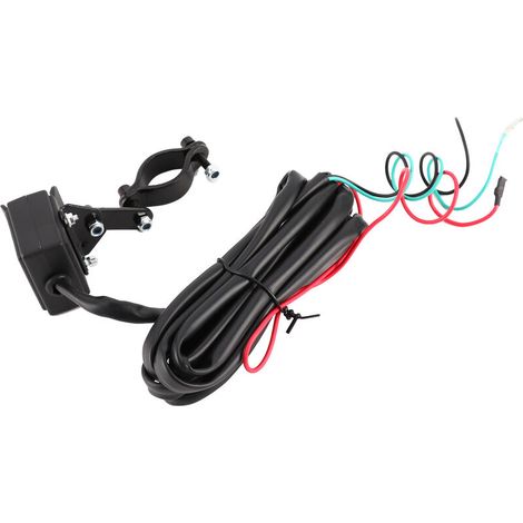 Interruttore a bilanciere per verricello con cavo rivestito in vernice da 2,5 m/8,2 piedi per tutti i SUV ATV UTV da 12 V (1/4)