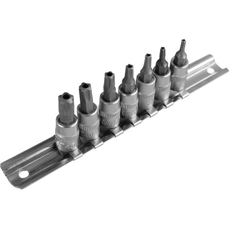 Set punte Torx JBM d.51746 7 pezzi custodia