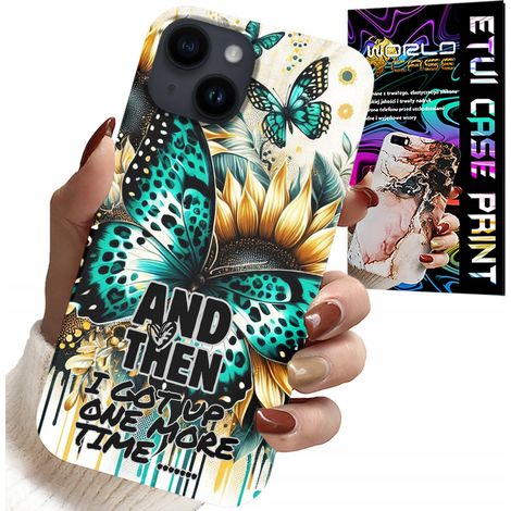 Funda para iPhone 15 - Y entonces me levanté, estampados femeninos + lámina metálica (1/5)