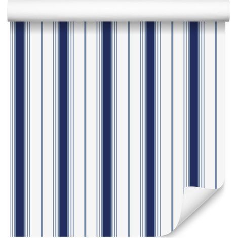 Bunte, vertikal gestreifte Tapete für Wohn- und Schlafzimmer, 50 x 1000 cm (1/5)