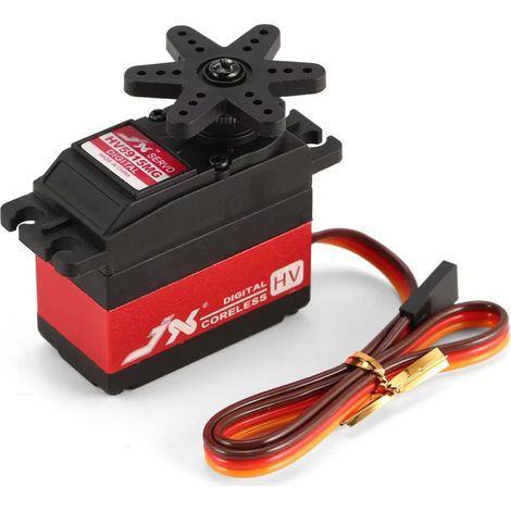 Hochvolt-Digitalservo 4,8 V mit Metallgetriebe und hohem Drehmoment JX PDI-HV5915MG für RC-Drohnen (1/5)