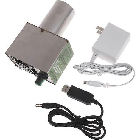 Ventilateur USB 38mm pour maintenir les flammes en vie, compagnon de cuisson extérieur, souffleur portable pour barbecue et feu de camp. (1/4)