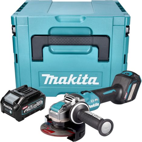 Makita GA 041 GM101 Akku Winkelschleifer 40 V max. 125 mm X-LOCK Brushless + 1x Akku 4,0 Ah + Makpac - ohne Ladegerät (1/5)