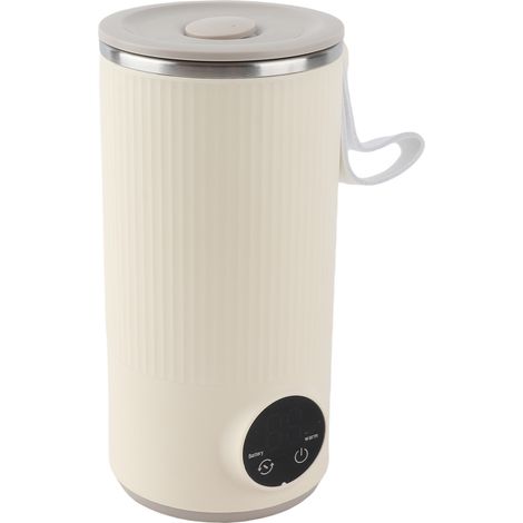 Bouilloire électrique portable sans fil, rechargeable par USB, 400 ml, idéale pour le thé, le café et le lait. (1/5)