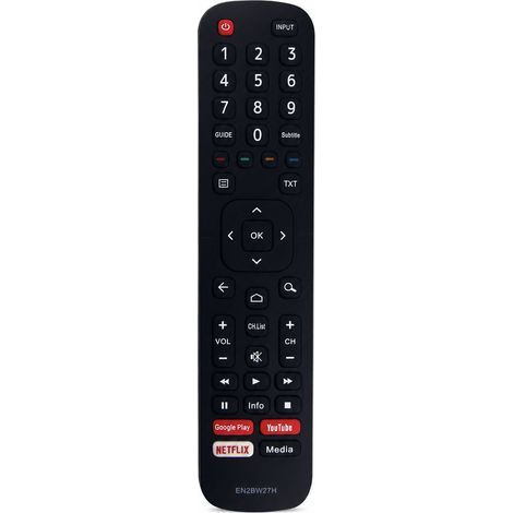 Télécommande TV Compatible avec Hisense EN2BW27H (1/5)