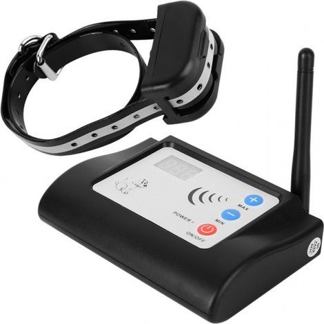 Rechargeable dog training collar, wireless LED electronic pet fence system (1/5)
