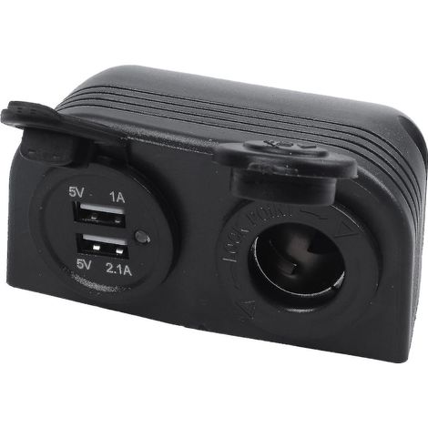 Doppelter USB-Zigarettenanzünder-Splitter für Boot oder Wohnwagen, 12V-LadegerätGeschenk von G (1/5)