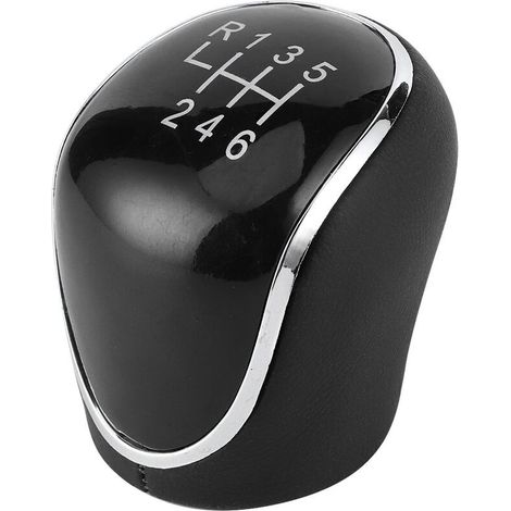 Pomo de palanca de cambios, pomo de palanca de cambios para transmisión manual de 6 velocidades, estilo balonmano, adecuado para FOCUS, Galaxy, Kuga, C-MAX (1/5)