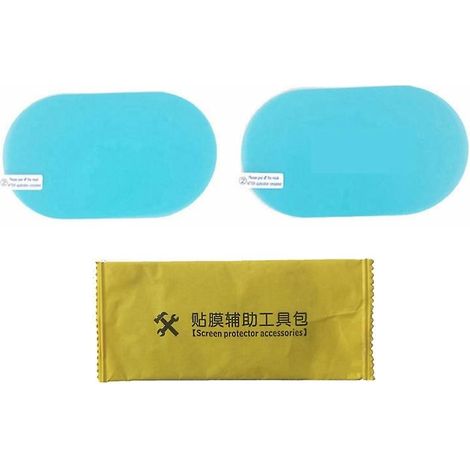 Film antibuée transparent pour rétroviseur de voiture, membrane de protection pour salle de bain (1/5)
