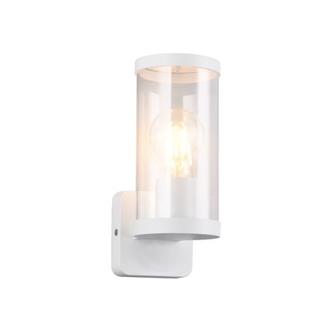 Applique extérieure moderne blanche E27 IP44 BONITO RL (1/3)