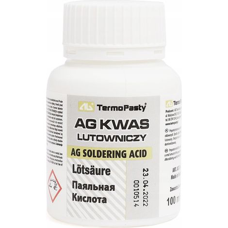 Ácido para soldar 100 ml