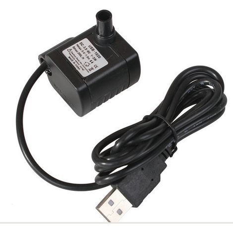 Pompe à eau submersible, pompe d'aquarium réglable 200 L/h 3 W ultra-silencieuse (1/5)