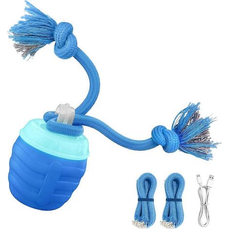 Jouets interactifs pour chiens - Balles activées par le mouvement pour chiens moyens/grands, balle jouet automatique pour chiens contre l'ennui A (1/5)