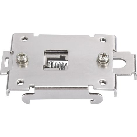 CFTGIW 1PCS 35 Mm DIN RAIL Fixed Relay Relay Clamp/Holder Blamp avec 2 Vis de Montage de Raillage de RAIL Relais CLIPDIN FIXE CLIPMETAL DIN MOUNTING CLIPSDIN RALONNEMENT MONTENTION CLIPDIN RAL (1/4)