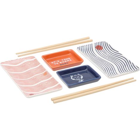 Estuche de sushi Nippon de 6 piezas - Atmosphera créateur d'intérieur (1/5)