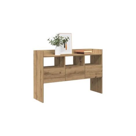 Buffet chêne artisanal 105x30x70 bois d'ingénierie (1/5)
