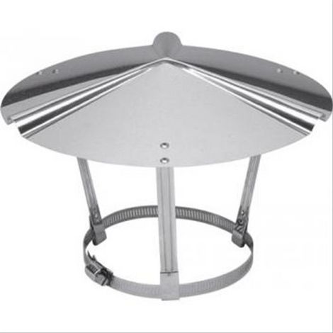 Chapeau chinois inox n°3 Ø153 à 180mm