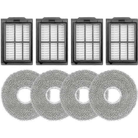 Ersatzteilset für den 3i P10 Ultra Saugroboter: HEPA-Filter, Reinigungstuch und Zubehör. (1/5)