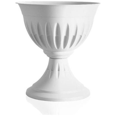 Vase - ALBA - D 33 cm - Blanc - Livraison gratuite