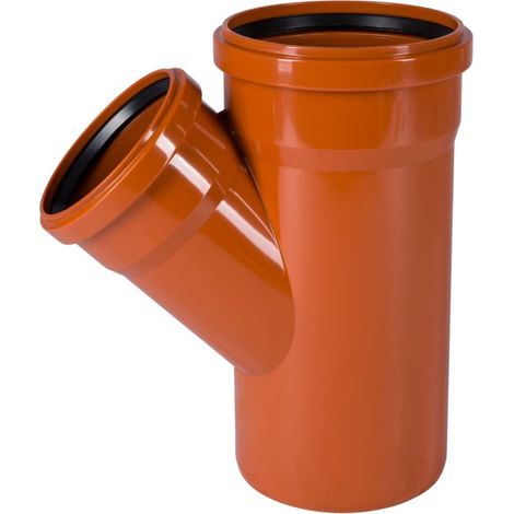 Embranchement PVC 45 Degrés DN 160/125 Assainissement (1/2)