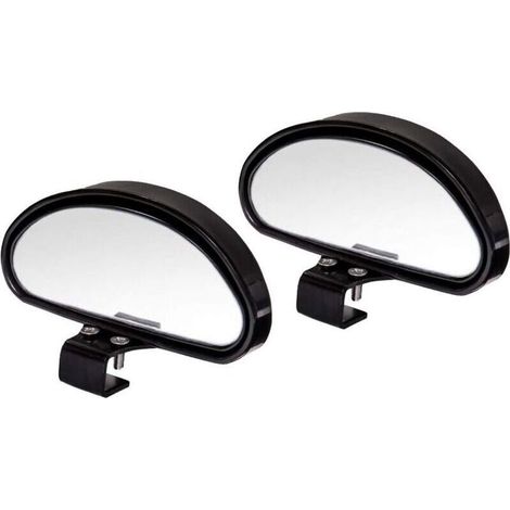 Retroviseur Conduite Accompagnée Retroviseur Angle Mort Miroir D'angle Mort RéTroviseur Conduite Accompagnée pour Tous Les Voitures- Miroir Convexe Angle réglable (2Pcs-A) (1/4)