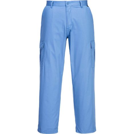 Pantalón antiestático para ambientes ESD ensayo EN 61340-5-1 AS11 XL Gris (1/4)