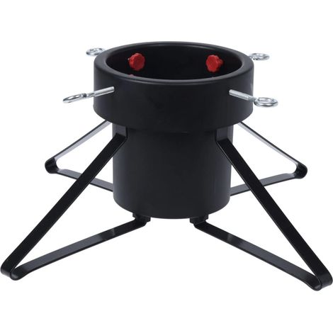 Soporte de árbol de Navidad negro 2,1 m Ambiance (1/2)