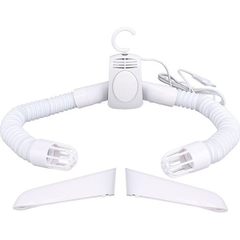 Stendibiancheria elettrico multifunzionale, asciuga scarpe e camicie, portatile, ideale per casa, dormitori e viaggi. (1/5)