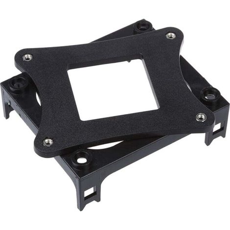 Schwarze Kunststoff-CPU-Lüfterhalterung, kompatibel mit Sockel 478 (1/4)