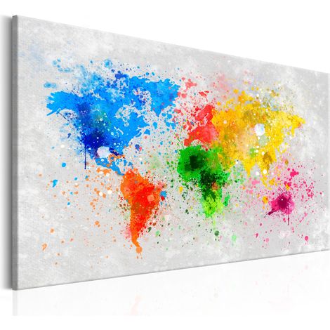 Quadro - Expressionism of the World - 60x40 (1/4)