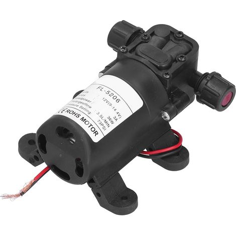 12V 36W Membranpumpe mit Doppelgewinde, Mini-Hochdruck-Gleichstrom-Wasserpumpe für landwirtschaftliche Sprühgeräte (1/5)