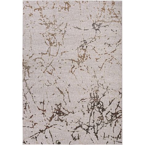 Tapis classique effet vieilli en polyester tons neutres - Tons neutres effet vieilli (1/5)