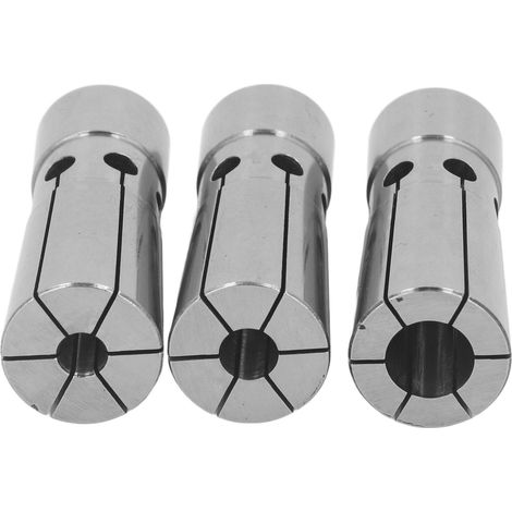 Lot de 3 mandrins de tour à forte force de serrage et mandrins DC pour broche de gravure (références fournisseur : SDC12-6/SDC12-8/SDC12-12) (1/5)