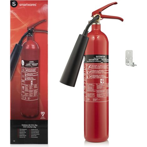 Smartwares Kohlendioxidfeuerlöscher Brandklasse: B Inhalt 1 St.
