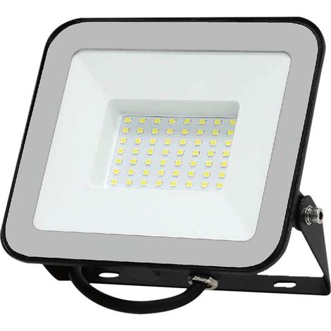 Projecteur LED V-TAC 50W Samsung noir 6500K IP65 4270lm (1/5)