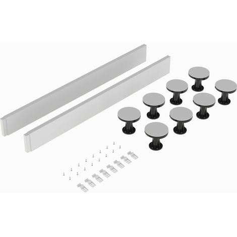 Shower Tray Leg Set - White - For 1000mm Square & Rectangular Resin Trays