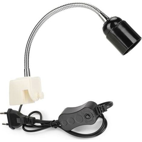 SABIR-Lampe solaire chauffante à spectre complet UVB, douille pour lampe chauffante UVA, UE 220 V E27 (1/5)
