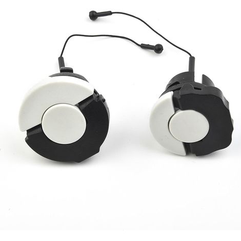 Juego de 2 piezas de tapones para combustible y aceite para STIHL MS250 381 440 660. Incluye tapón de depósito (negro y blanco), tapón de combustible y tapón de aceite. Juego de alta calidad. (1/5)