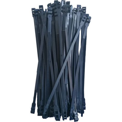 Colliers serre-cables attache fils 9.0 x 360 mm - 100 pièces (1/2)