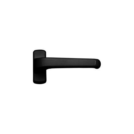 Maniglia 6800 alluminio set nero (1/2)