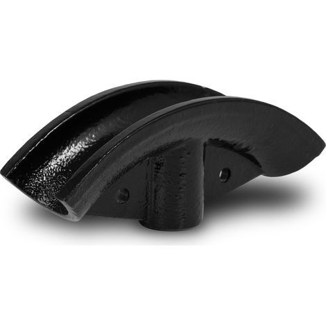 EBERTH Druckstück für Rohrbieger Größe 1.1/4" (Massives Gusseisen, Schwarz Lackiert, Auch für Andere Hersteller Geeignet, Ersatzteil) (1/5)