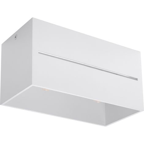 Lámpara de techo basalto 2 G9 blanca ALU lumilo 03.243.83 (1/5)