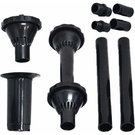 9Pcs petit kit de buse de fontaine, pointe de buse de fontaine kit de tête de fontaine kit de buse de pompe de fontaine 3 options de buses kit de buse de fontaine kit de buse de pompe d'étang