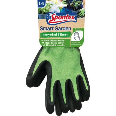 Spontex Smart Garden Gants jardinage vert taille L (1/3)